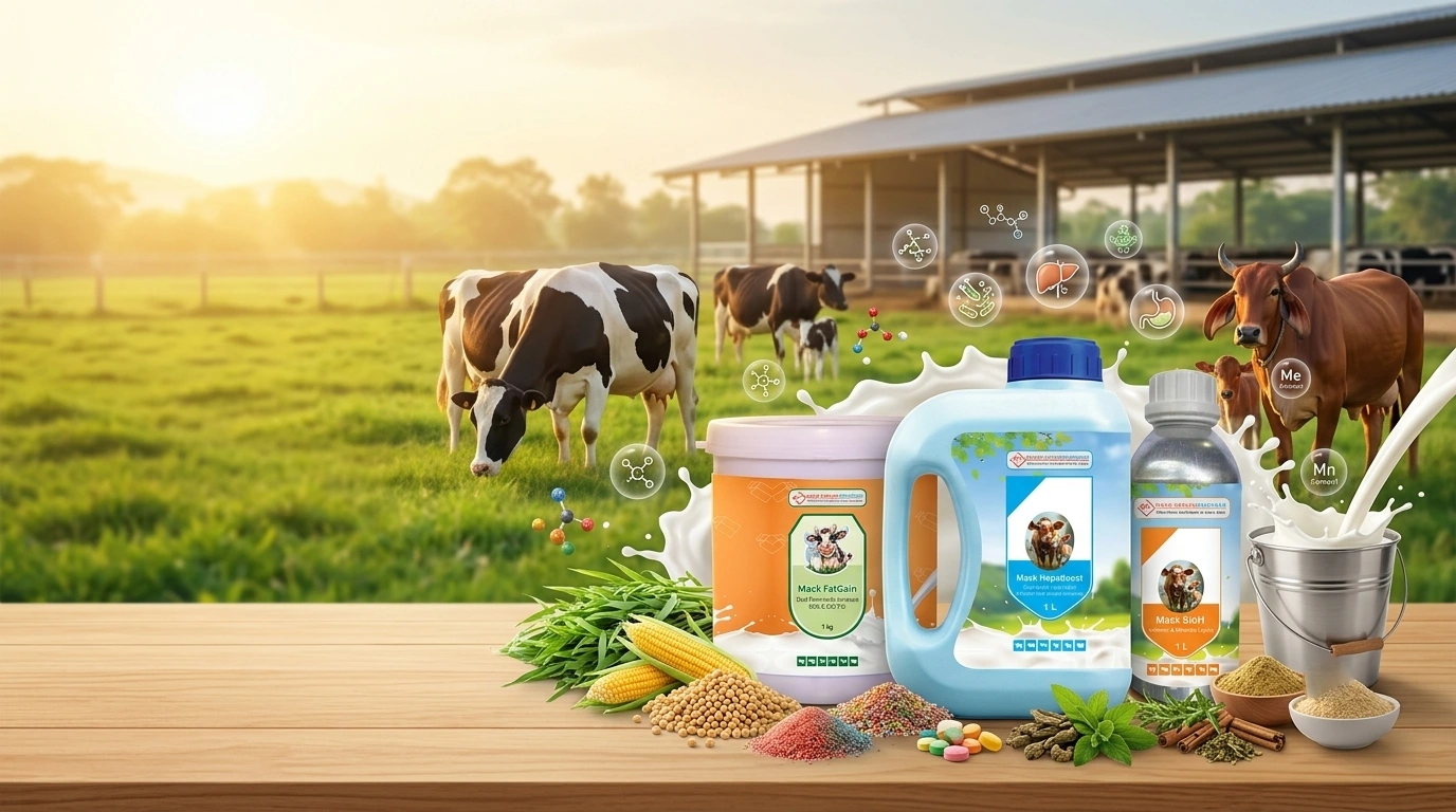 Role of Balanced Nutrition in Healthy Dairy Cattle and Growth